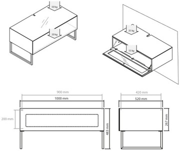 RTV AUDIO HIFI ШКАФ NORSTONE KHALM RTV