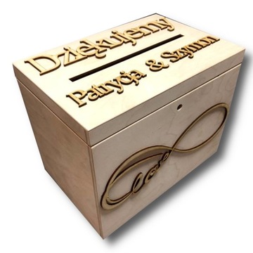 PUDEŁKO SKRZYNIA NA KOPERTY BOHO RUSTYKALNE