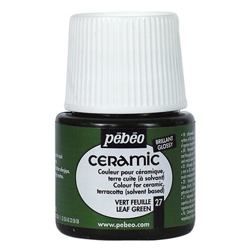 Pebeo CERAMIC farba do ceramiki 45ml 27 leaf green