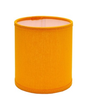 Klosz Abażur Owal PCV Pomarańczowy 33x33x20 cm