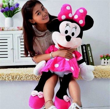 MEGA MYSZKA MINNIE MINIE MINI PRZYTULANKA PLUSZOWA PLUSZAK MIŚ MISIEK 80cm