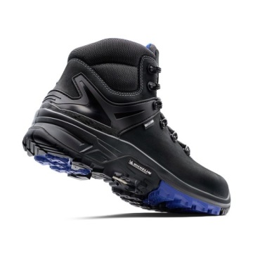 ВЫСОКИЕ КОЖАНЫЕ РАБОЧИЕ ТУФЛИ OHS MICHELIN S3 HRO SRC WHEELS размер 42