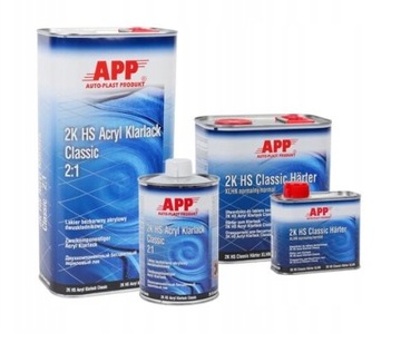 LAKIER BEZBARWNY APP 2K HS Acryl Classic 2:1 HIT !