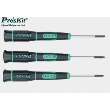 ZESTAW WKRĘTAKÓW TRÓJKĄT 2,0/2,3/2,7mm PROSKIT