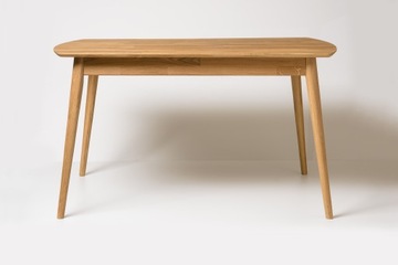 СТОЛ ИЗ ДУБА СКАНДИ, 160x80xh75 см, ДУБ НАТУРАЛЬНЫЙ
