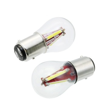 P21/5W BAY15D LED 4 x COB НИТЬ + стабилизатор