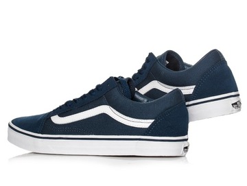 Vans Old Skool Suede Oryginał Trampki, Buty Granat