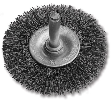 PROFESJONALNA SZCZOTKA TARCZOWA 75MM STALCO