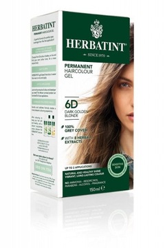 HERBATINT FARBA 6D CIEMNY ZŁOTY BLOND ZIOŁOWA