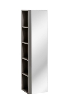 SZAFKA ŁAZIENKOWA SŁUPEK TWIST GREY