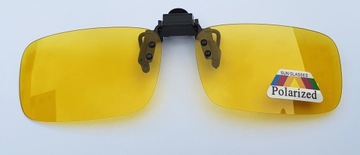 Желтые чехлы на очки для ночного вождения.