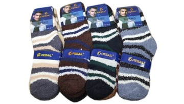SKARPETY SKARPETKI MĘSKIE MIKROFIBRA BOUCLE 43-47