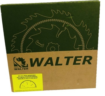 Дисковая пила WALTER Widiowa 250 мм x 60z Польша