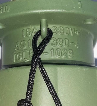 Вилка платы питания 16А 380В TGL57-1029