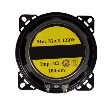 МОЩНЫЕ АВТОМОБИЛЬНЫЕ ДИНАМИКИ 10см 100мм НА ПЕРЕДНЕЕ СТЕКЛО + ПЛАСТИНКИ