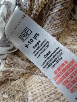 89__F&F__ПАНТЕРКА детская рубашка__134/140