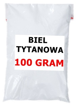 Biel tytanowa, Tlenek tytanu 100g