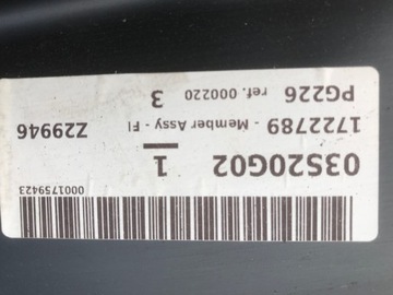 FORD FOCUS 3 MK3 WZMOCNIENIE PAS TYŁ KOMBI 11-