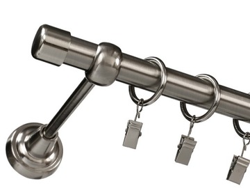 KARNISZE SIMPLE KARNISZ METAL POJEDYNCZY 19 / 180