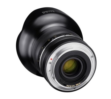 Поврежденный объектив Samyang XP 14 mm f2.4 для Nikon