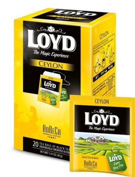 Herbata LOYD HORECA CEYLON torebki 20szt