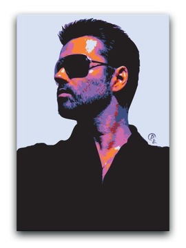 George Michael - OBRAZ 60x40 ( nie plakat )