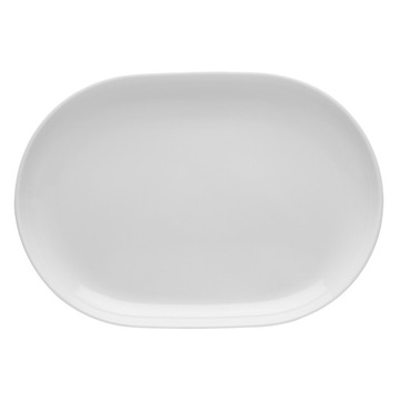 LUBIANA BOSS BIAŁY PÓŁMISEK OWALNY 33 cm