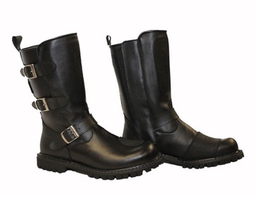 Buty skórzane motocyklowe Chopper KLW r. 44