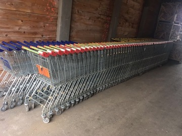 тележки для покупок WANZL складская тележка для покупок