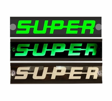 Табличка со светодиодной подсветкой Tir Bus 45х11 см