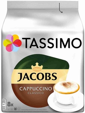 Tassimo Jacobs Cappuccino Classico капсулы 8 шт.