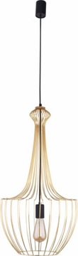 Nowodvorski Lampa wisząca LOFT LUKSOR S złoty 8853