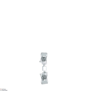 Шарнирная пряжка с небольшой ручкой.