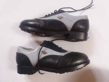 КОЖАНЫЕ КРОССОВКИ ДЛЯ ГОЛЬФА COPENHAGEN R- 39, длина 25