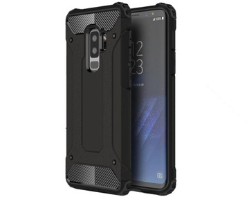 Pancerne Etui Case + SZKŁO Samsung Galaxy S9 Plus