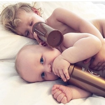 Бутылочка Twistshake Антиколик 330мл 4мес+ Розовый