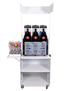 Podświetlany dyspenser do kielichów granita slush