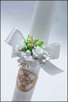 СВЕЧА ДЛЯ ПРИЧАСТИЯ РУЧНОЙ РАБОТЫ