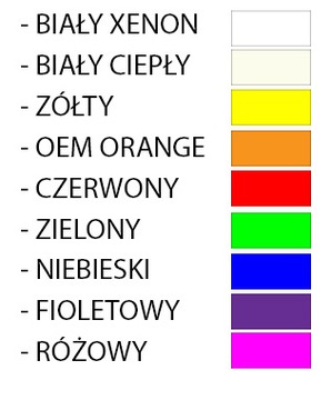 СВЕТОДИОДНЫЕ МАРКЕРЫ ДЛЯ БРОВЕЙ BMW E60 разные цвета