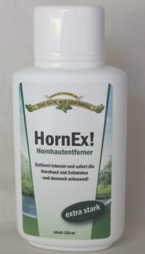 HornEx удаляет огрубевший эпидермис. Очень сильный DE.