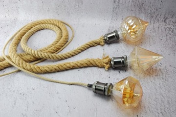 metalowa oprawka e27 czarna VINTAGE z kołnierzem lampa pająk edison LOFT