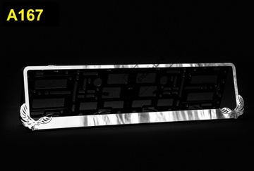 МЕТАЛЛИЧЕСКАЯ регистрационная рамка! для плат AUDI SLINE RS S LINE S-line