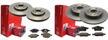 TARCZE KLOCKI BREMBO PRZÓD TYŁ OPEL VECTRA C