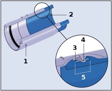 Желоба Marley PIPE 75 1mb Графит