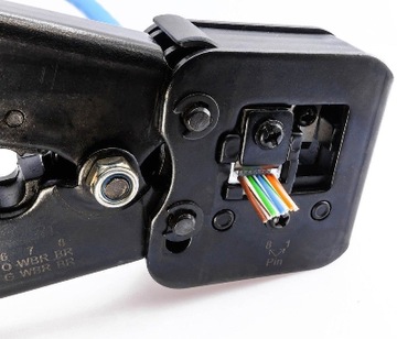 RJ-45 ОБЖИМНЫЕ ЗАГЛУШКИ сквозное отверстие RJ45 RJ12 RJ11 LANBERG