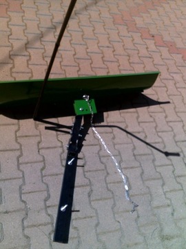 PŁUG DO QUADA 126 cm z rączka ATV Bashan Keeway