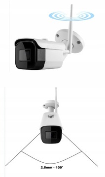 Частный IP-МОНИТОРИНГ WIFI 4 КАМЕРЫ 5 Мп ЖК-дисплей 1 ТБ