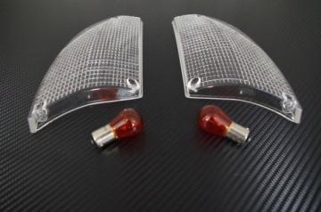 Передние поворотники белые BMW E24