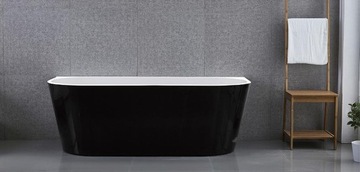 WANNA WOLNOSTOJĄCA 170x80 WELLIS CALABRIA BLACK