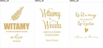 Свадебная приветственная доска, белое золото, 60х40см.